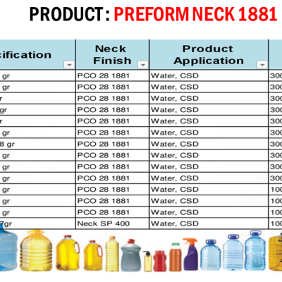 PREFORM NECK 1810